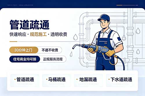 津南管道疏通