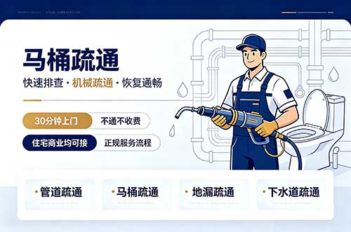 津南马桶疏通
