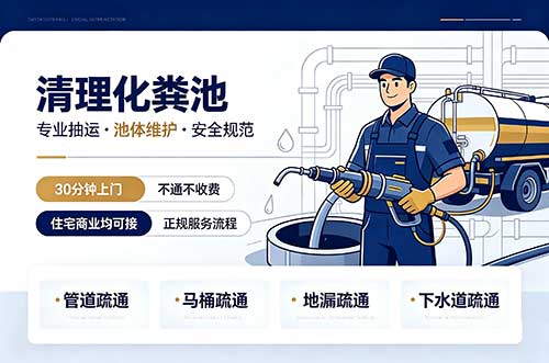 津南清理化粪池